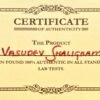 vasudev shaligram certified