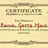 kamal gatta mala certificate