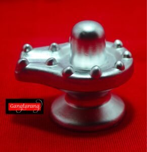PARAD SHIVLING 12 JYOTIRLING by Gangtarang®: AAA Quality: Mantra Siddha Mercury Shivling (150g) - Image 4