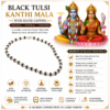 black tulsi mala infographics