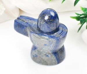 LAPIS LAZULI SHIVLING by Gangtarang® - Image 3