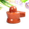 gangtarang orange sunstone shivling puja articles