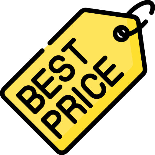 a png image showing best price tag
