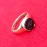 SHALIGRAM RING by Gangtarang®: In Pure Silver featuring Nepal Gandaki River Saligram (ALL SIZES)