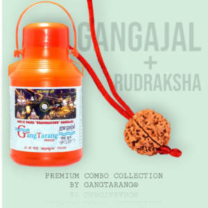 Gangajal + Rudraksha