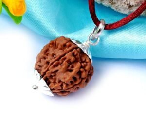 Nepali Rudraksha in Silver Pendant