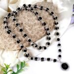shaligram mala in silver