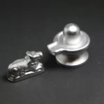 PARAD SHIVLING + NANDI COMBO by Gangtarang®: Mercury Shivling and Nandi Maharaaj (100+100 gram)