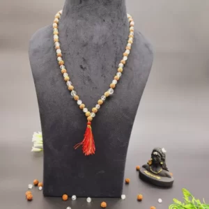 Rudraksha-Sphatik Mala