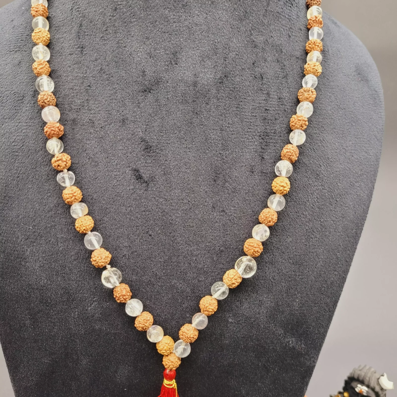 Rudraksha-Sphatik Mala