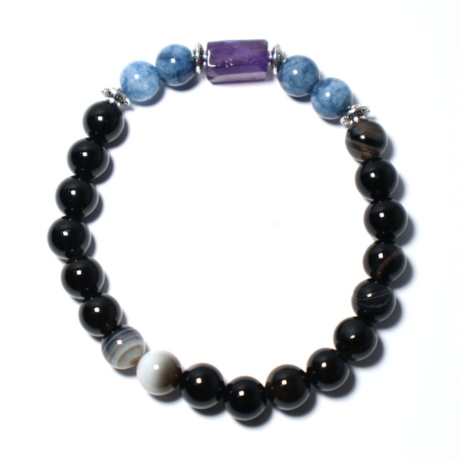 AQUARIUS ( कुम्भ ) RASHI BRACELET by Gangtarang® with Lab Certificate - Image 5