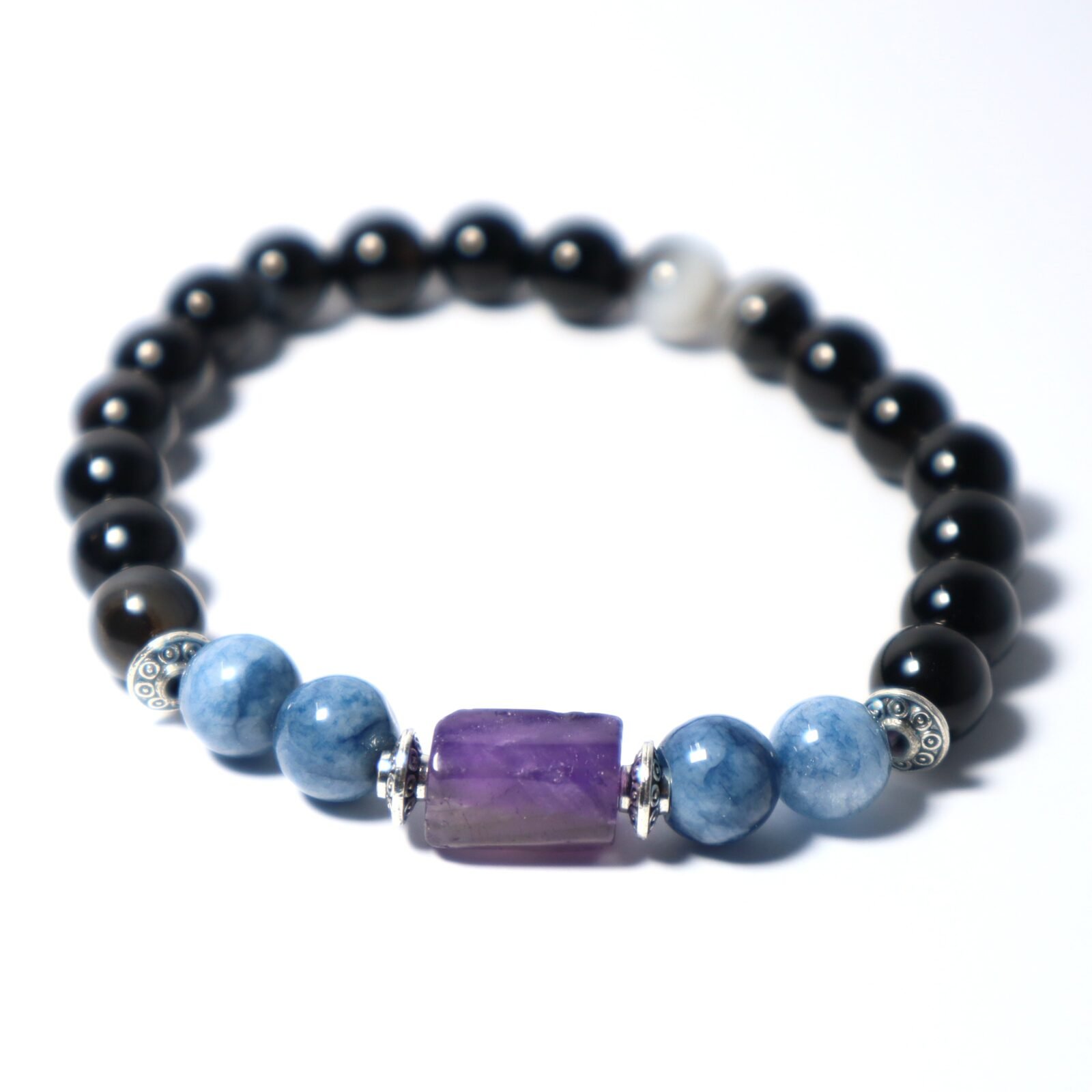 AQUARIUS ( कुम्भ ) RASHI BRACELET by Gangtarang® with Lab Certificate - Image 4