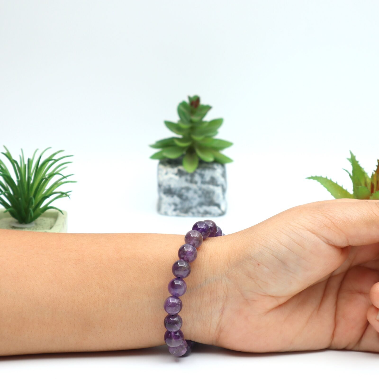Amethyst bracelet