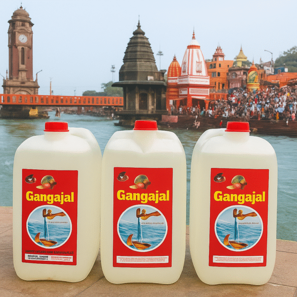 Gangajal Cans in Bulk from Har Ki Pauri, Haridwar
