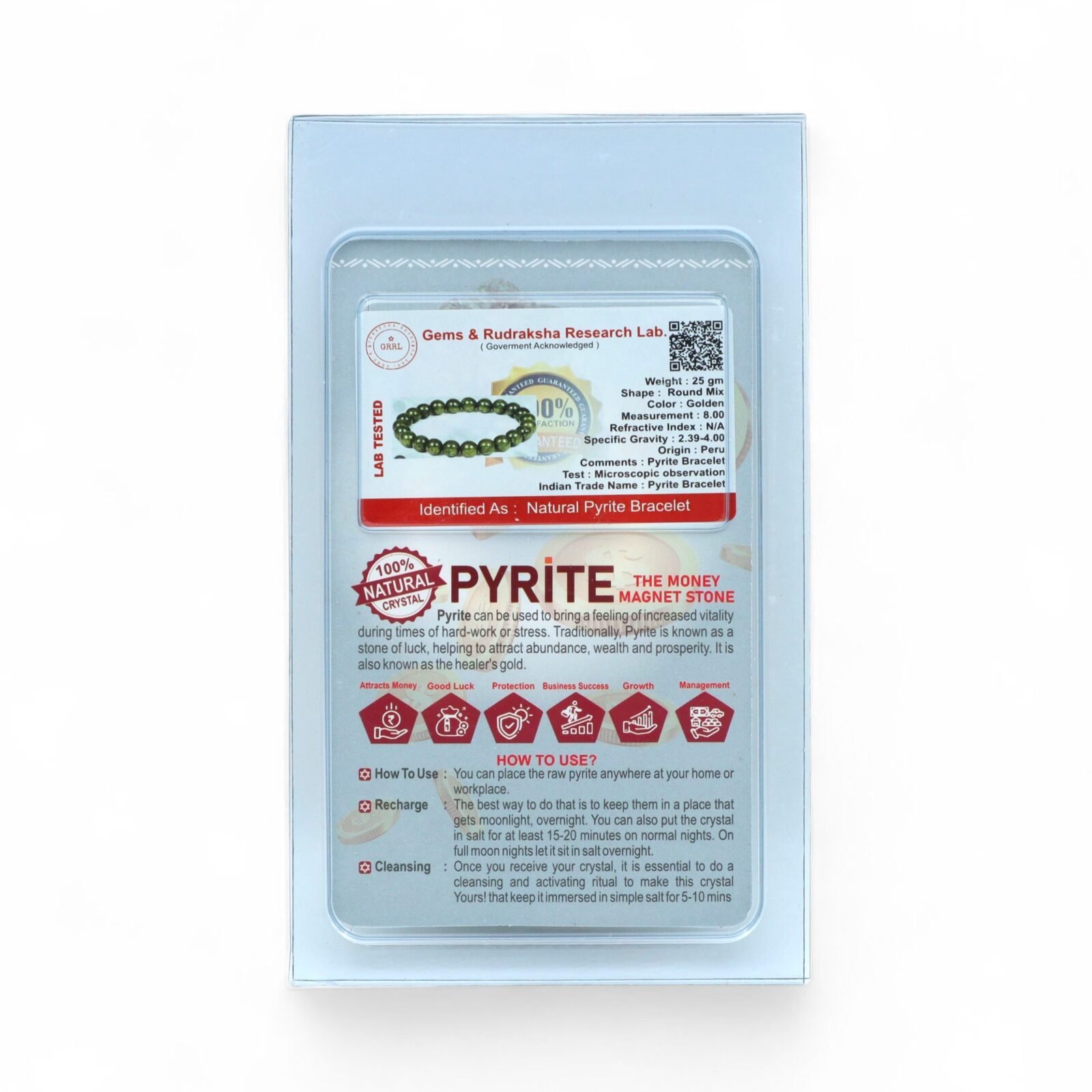 Pyrite Bracelet