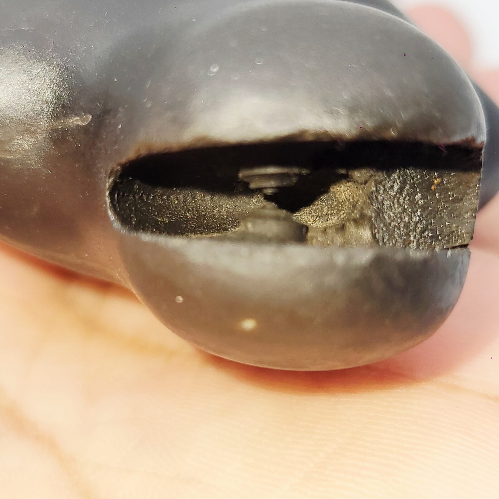 KURMA SHALIGRAM RAREST 4 CHAKRA NATURAL (2 IN MOUTH + 2 IN TAIL) - Image 6