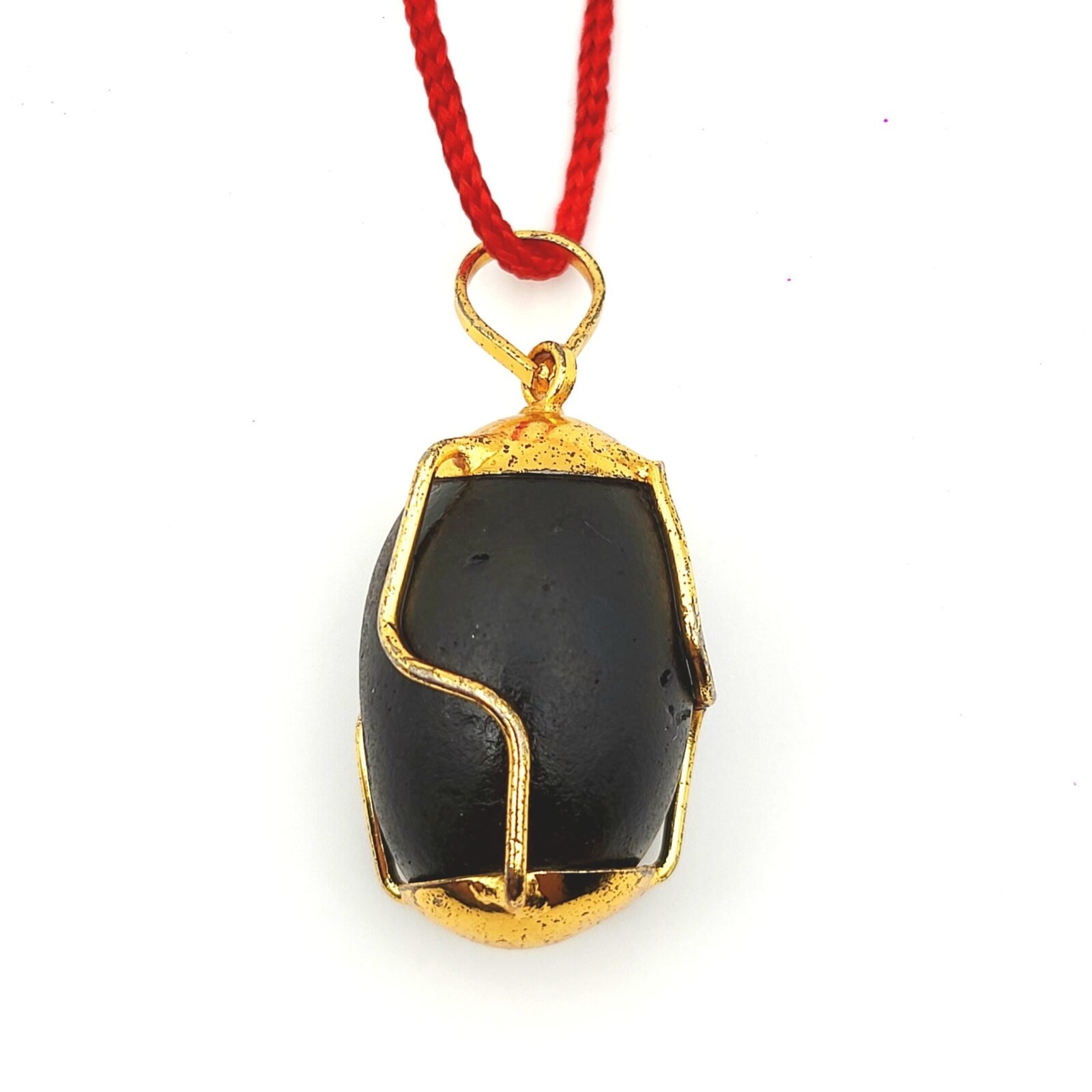 SHALIGRAM SHILA PENDANT in Brass by Gangtarang™ - Image 5