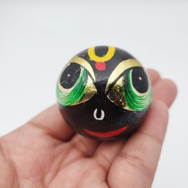 KRISHNA FACE SHALIGRAM | PAINTED SHILA by Gangtarang™