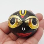 KRISHNA FACE SHALIGRAM | PAINTED SHILA by Gangtarang™