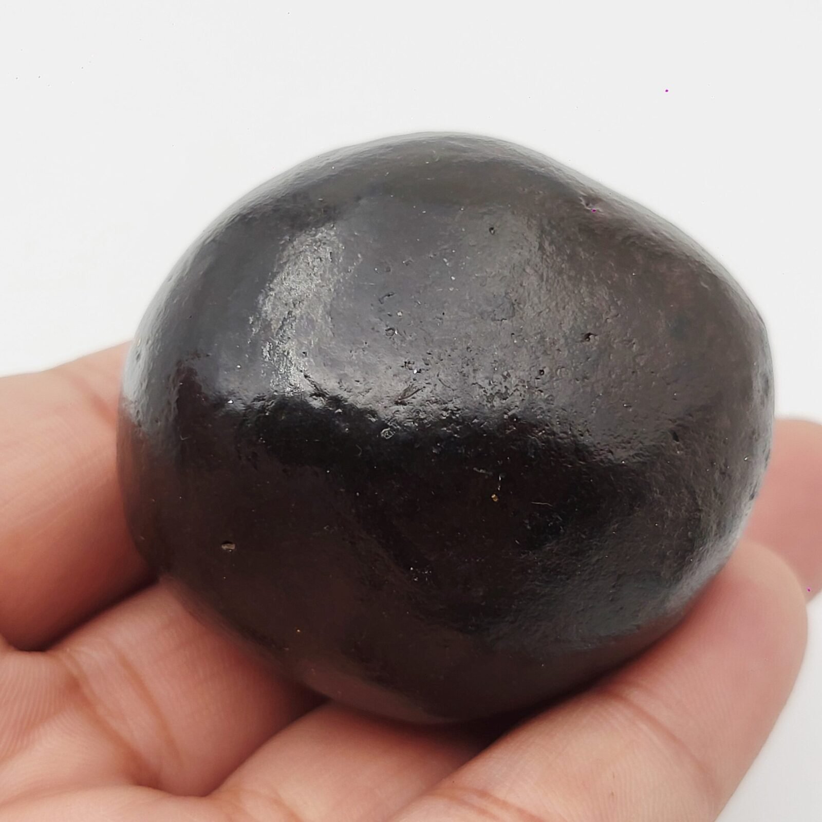 KRISHNA FACE SHALIGRAM | PAINTED SHILA by Gangtarang™ - Image 2