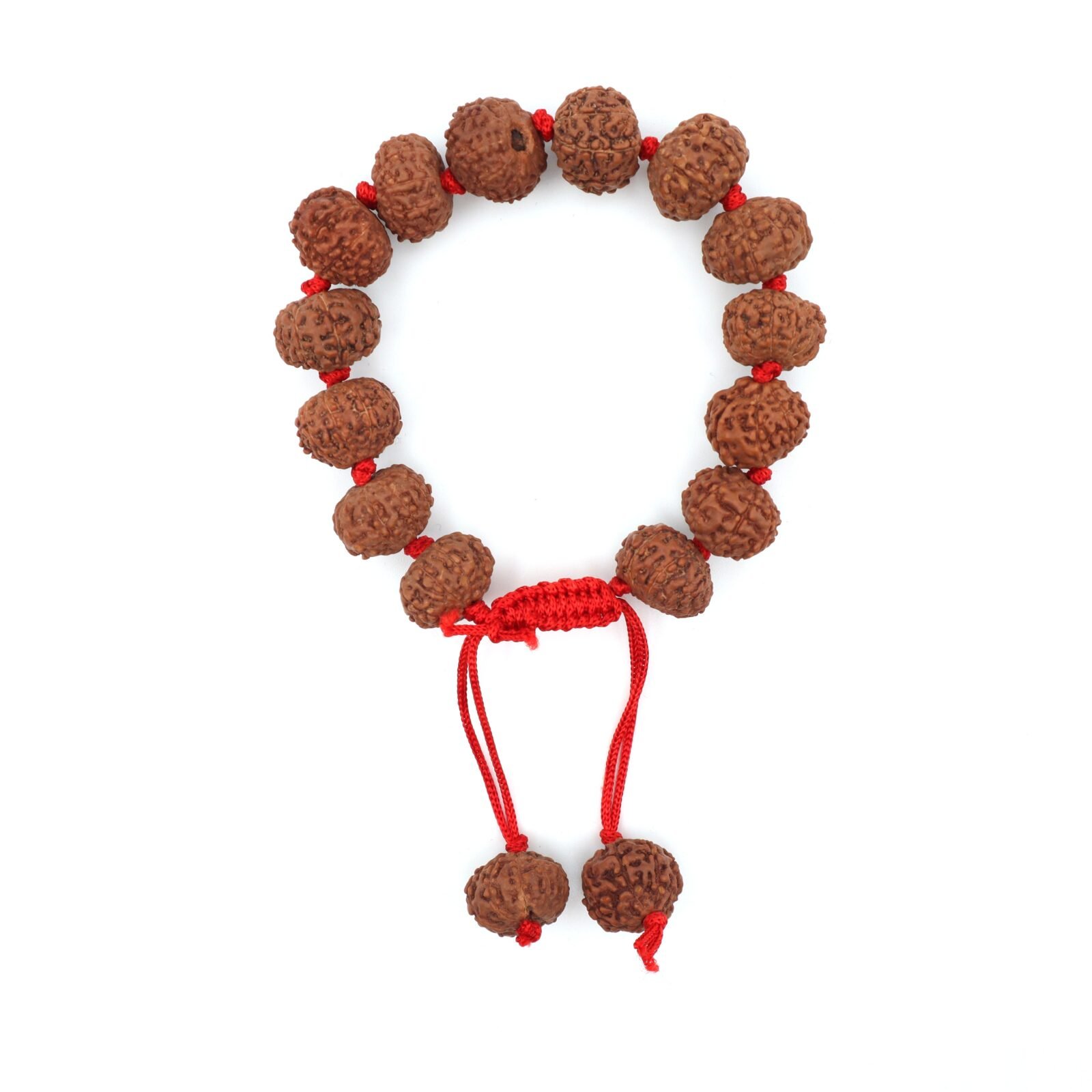 10 MUKHI RUDRAKSHA BRACELET (Adjustable Sliding Knot) by Gangtarang® with Lab Certificate - Image 5
