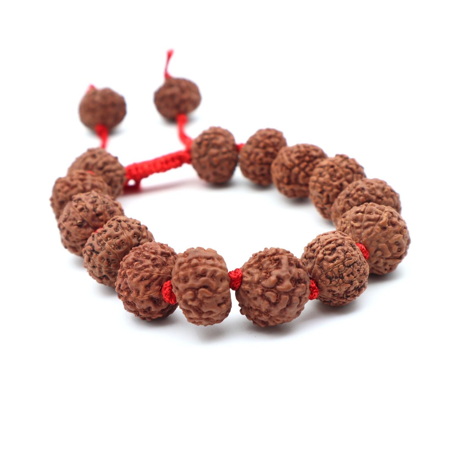 10 MUKHI RUDRAKSHA BRACELET (Adjustable Sliding Knot) by Gangtarang® with Lab Certificate - Image 7