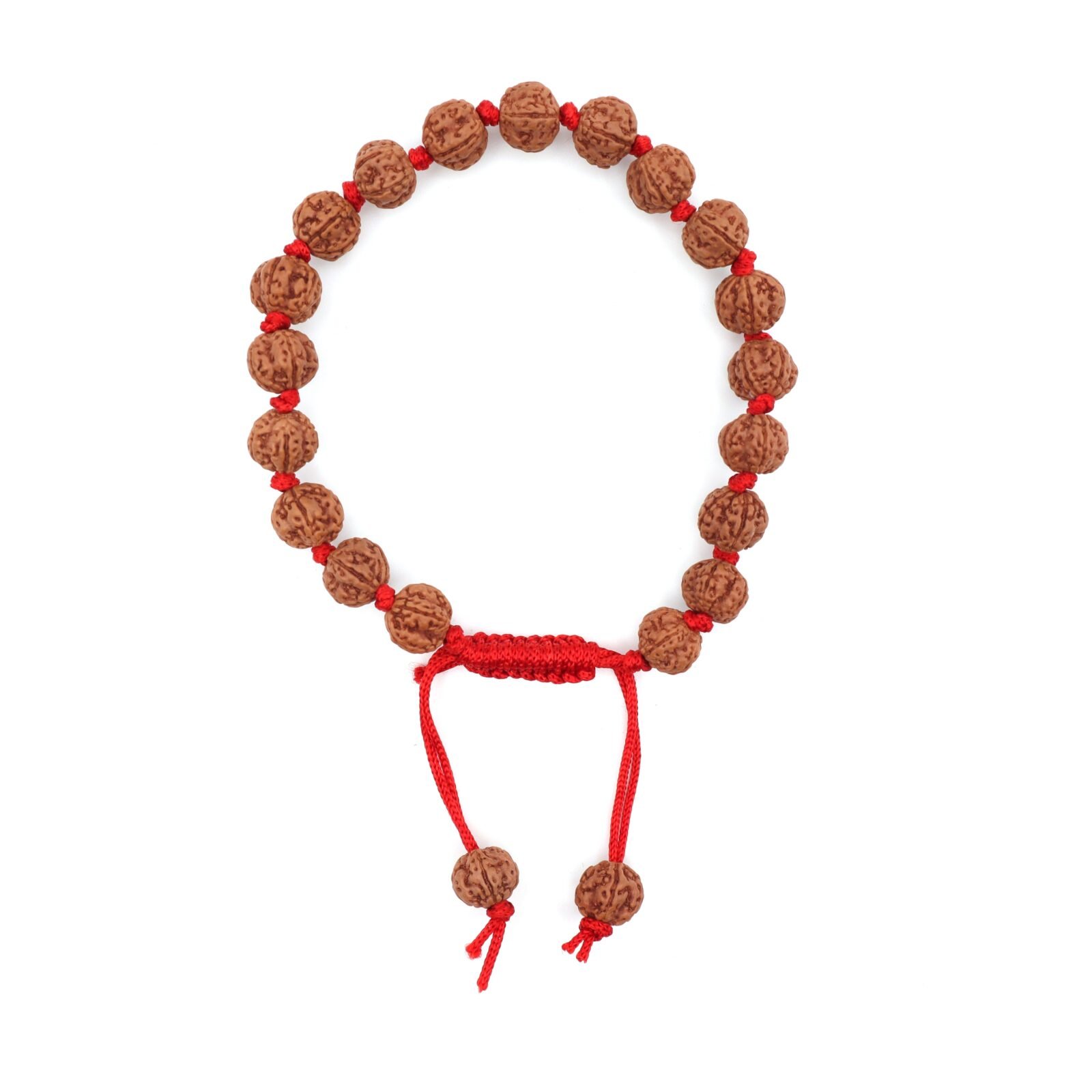 5 MUKHI RUDRAKSHA BRACELET (Adjustable Sliding Knot) by Gangtarang® with Lab Certificate - Image 5