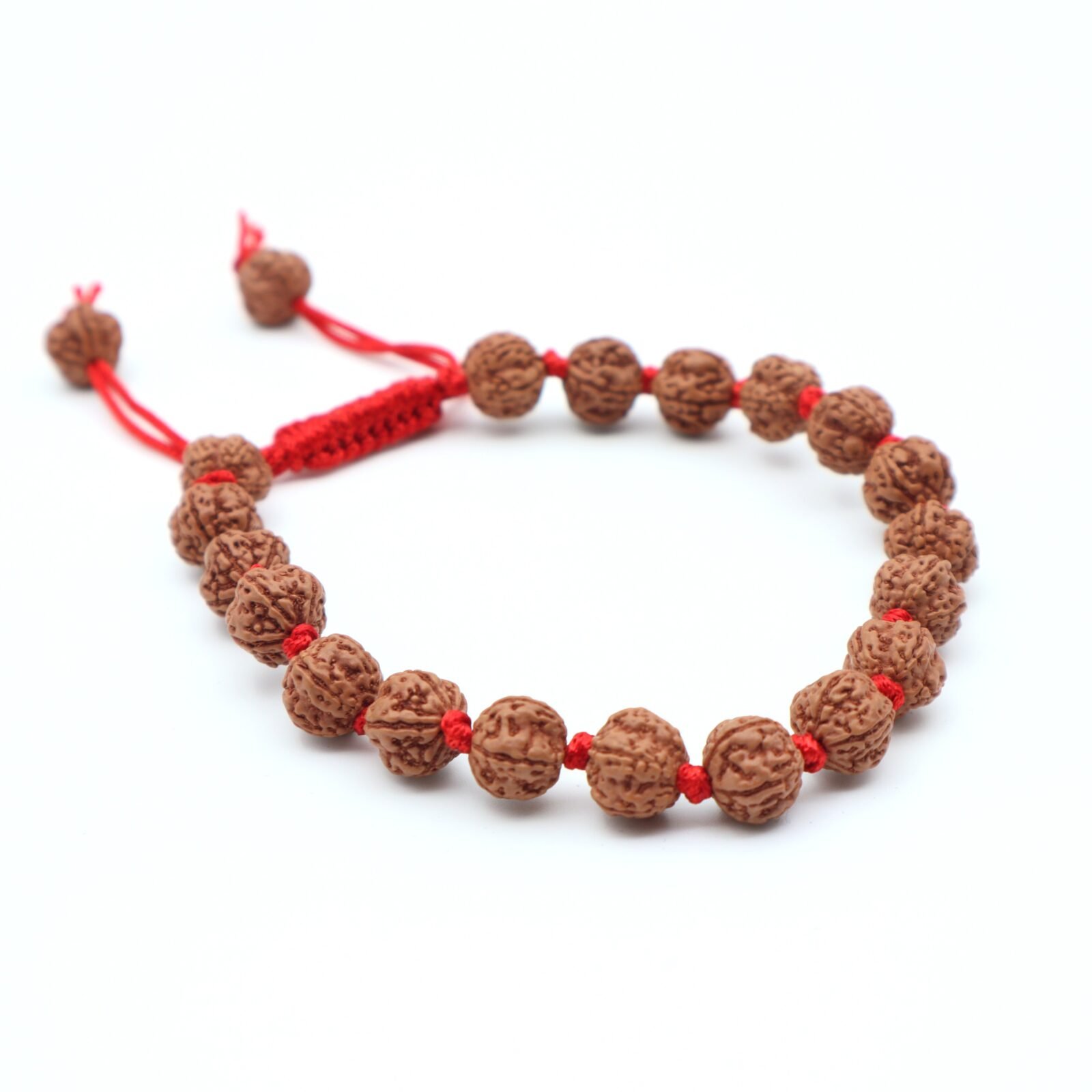 5 MUKHI RUDRAKSHA BRACELET (Adjustable Sliding Knot) by Gangtarang® with Lab Certificate - Image 7