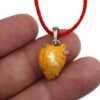 yellow machh mani pendant