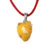 yellow machh mani pendant