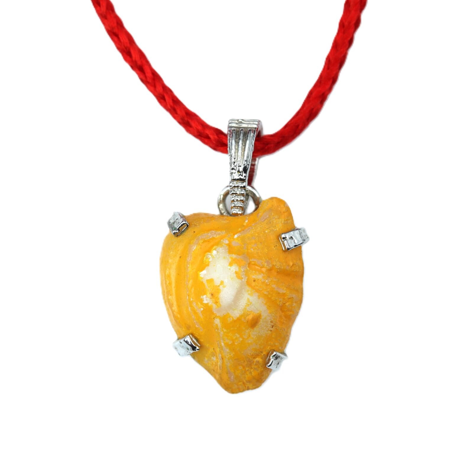 yellow machh mani pendant
