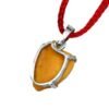 yellow machh mani pendant